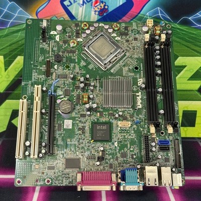 Dell Desktop Motherboard LGA775 Intel Chipset Core2 Duo E8500 CPU Installed