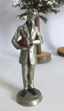 Hudson Pewter Villagers ~ REVEREND DILLMAN  ~ PASTOR -  #4833