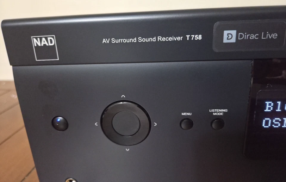 NAD T 758 Surround / Home Theater AV Sound Receiver Tested/Works - Image 4 of 4