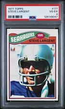 Steve Largent PSA 4 - 1977 Topps #177 Rookie - HOF - Seahawks - LOOKS NICER