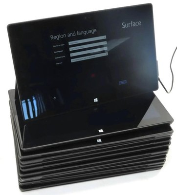 Lot of 11 Microsoft Surface RT 1516 10.6'' 32GB 64GB Tablets - No OS