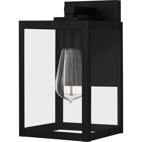 Westover 1-Light Outdoor Wall Lantern in Earth Black - Picture 2 of 7