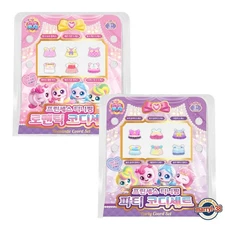 (Set of 2) Princess Catch Teenieping Romantic & Party Outfit Change Play Toy SET