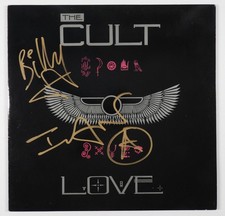 The Cult JSA Signed Autograph Album Record Vinyl Ian Astbury Billy Duffy