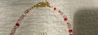 Artist Glass Lamp works Hearts,Gems, Facet crystal Necklace Set — photo 5