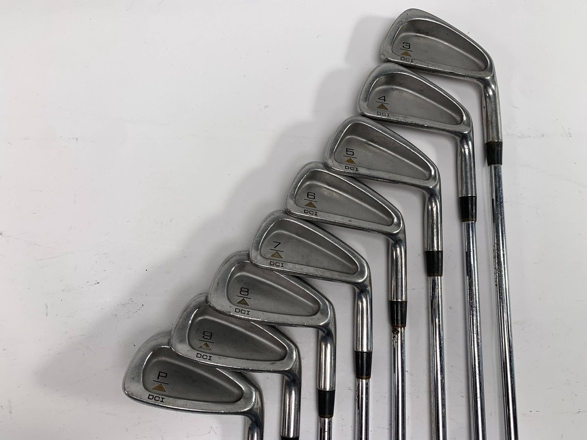 Titleist DCI アイアンセット 3番〜9番、ピッチングとサンドの9本 アイアンセット タイトリスト DCI アイアン ライフル 3～9.P 選択なし