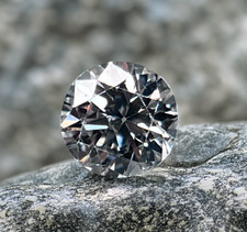 GIA CERTIFIED Old Circular Brilliant .21 CT SI1 F Natural Earth Mined Diamond 619.05 per carat