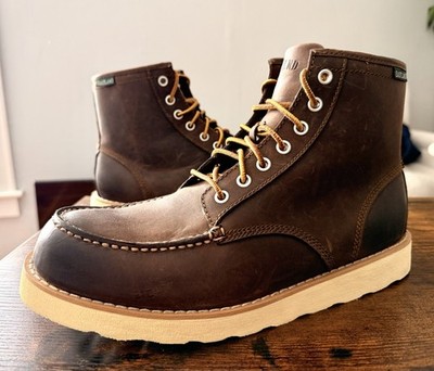 EASTLAND Men s Lumber Up Moc Toe Boots 7241-56D Brown Size US 10.5