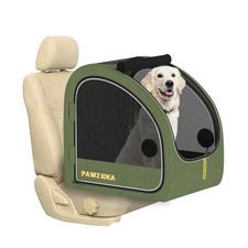 PAWZIDEA Portable Dog Crate for Car Travel, Collapsible Pet Travel Crates for...