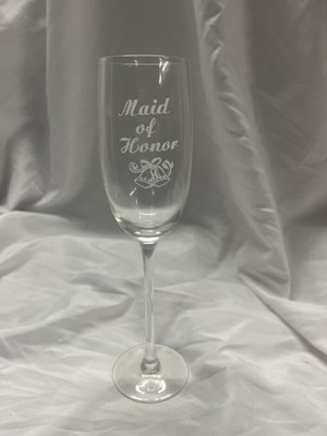 Maid of Honor Champagne Glass