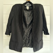 LC Lauren Conrad Elegant Black Blazer
