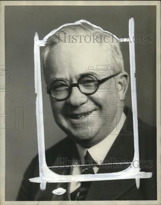1929 Press Photo John McEwen Secretary of National Amateur Cup Soccer Committee