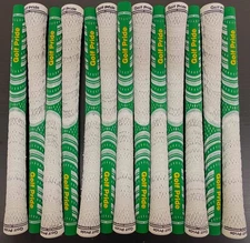 13x Golf Pride New Decade Multicompound WHITEOUT Standard Golf Grips Green