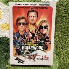 ONCE UPON A TIME IN HOLLYWOOD DVD 2019 Quentin Tarantino Movie Brad Pitt Film VG