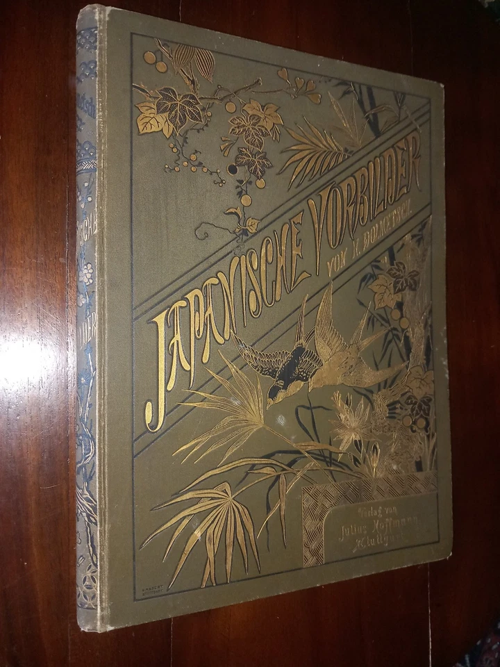 Rare modèles Japonais Japanische Vorbilder H. Dolmetsch 1886 édition originale - Photo 2/4