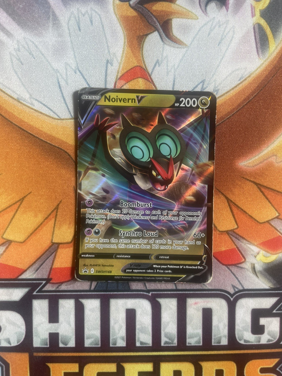 Noivern V SWSH148 SWSH: Sword & Shield Promo Cards Holo card