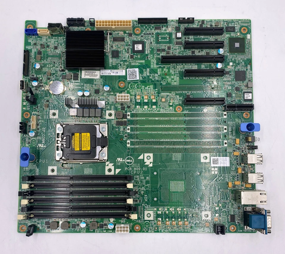 Dell PowerEdge T320 System Board MK701 FCLGA1356 Intel Xeon E5-2400 Series - Image 3 of 4
