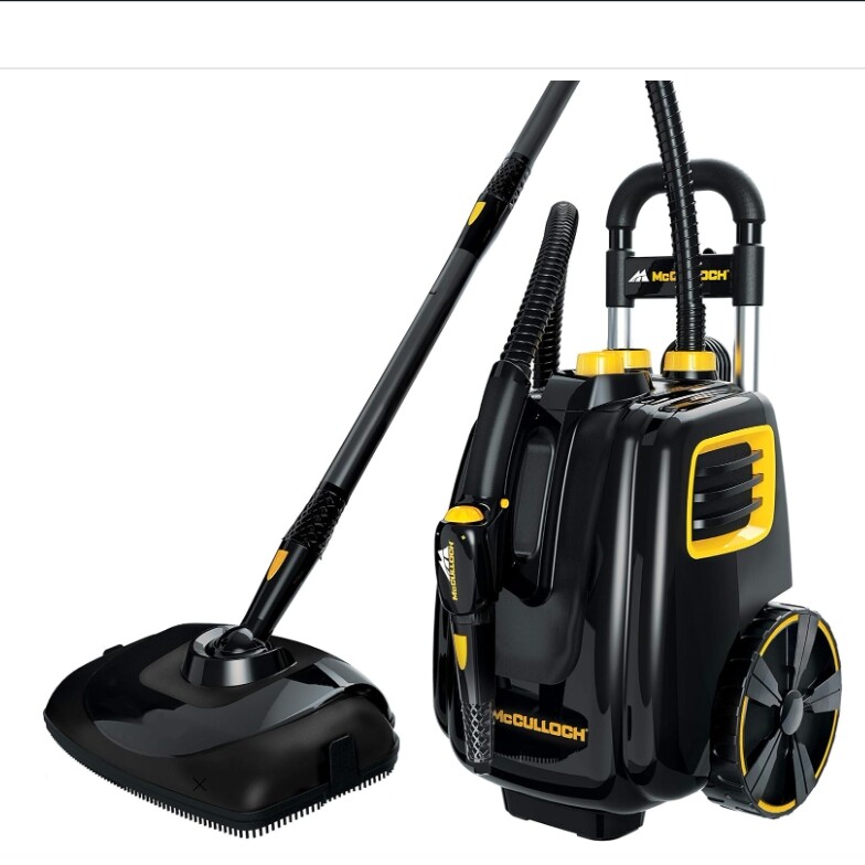 McCulloch MC1385 Deluxe Canister Steam Cleaner with 23 Accessories,1