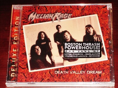 Meliah Rage: Death Valley Dream Deluxe Edition CD 2019 Bonus Tracks Divebomb NEW