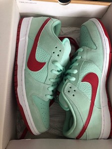nike sb dunk low mint green
