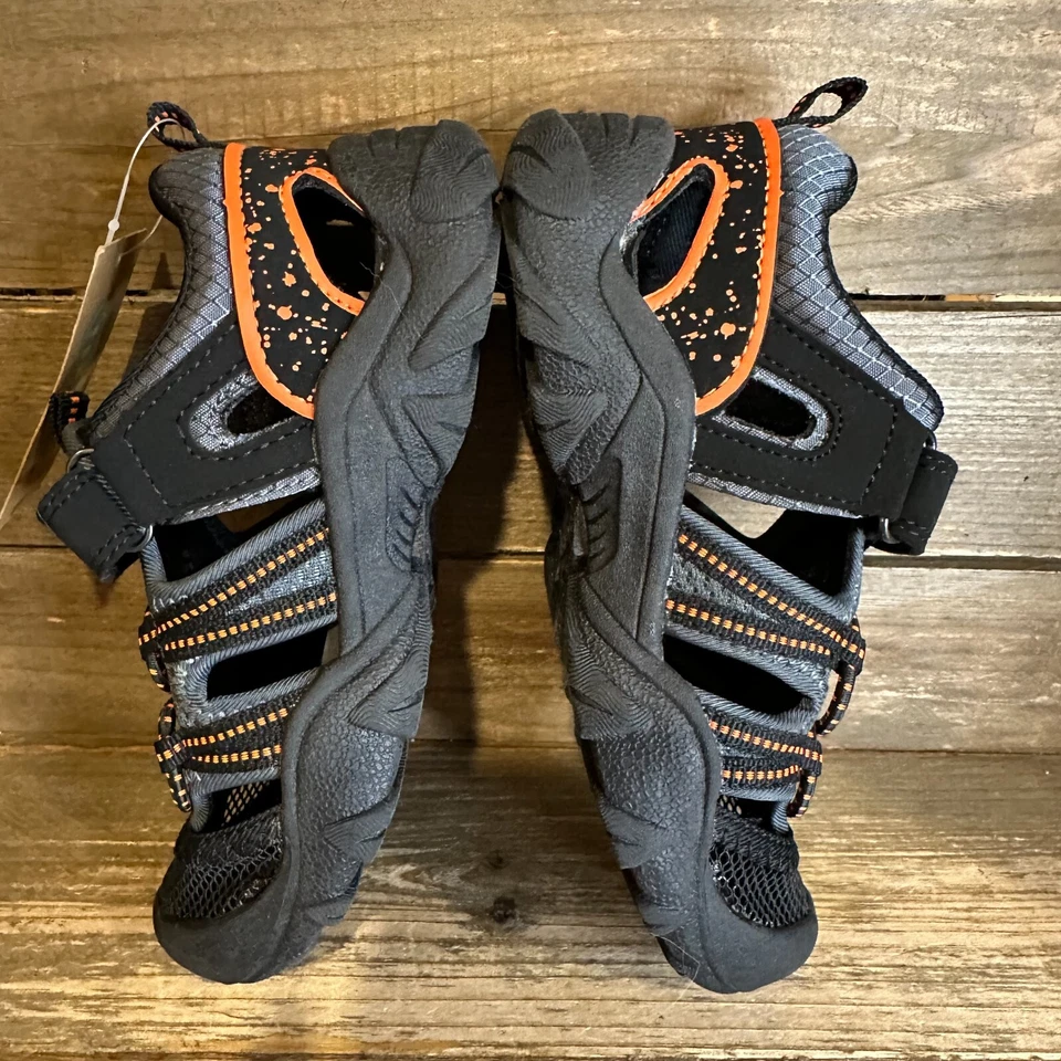 全新 全新带标签 Little Kids Jambu 地图 户外 水上 徒步凉鞋 尺码 11 C — 第 4/4 张图片