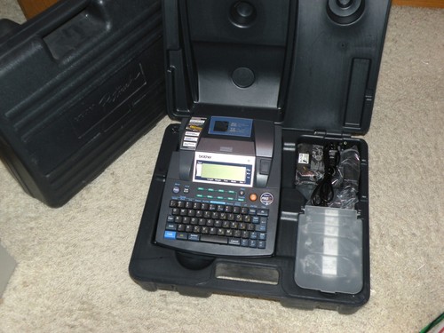 Brother P-Touch Pt-9600 Commercial Very large machine, nice & pristine Bid only - Picture 2 of 2