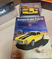 Chevrolet Camaro Z 28 1970 Diecast 1/43  Beautiful Muscle Car Deagostini USA