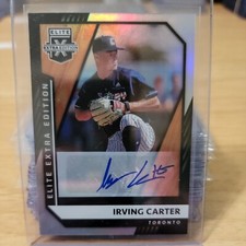 Irving Carter - 2021 Elite Extra Edition Auto