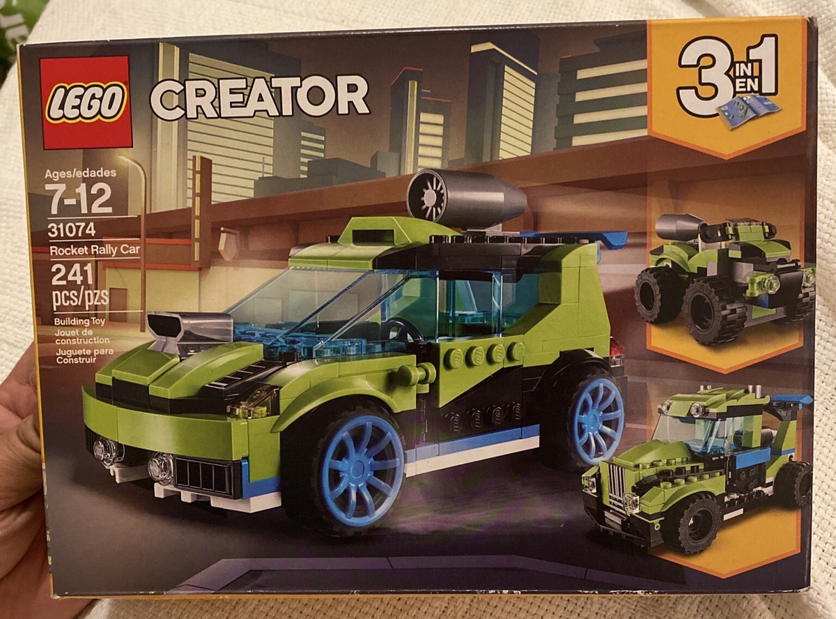 NiB Lego Creator 31074 3-in-1 Rocket Rally Car 241 Pcs RETIRED New