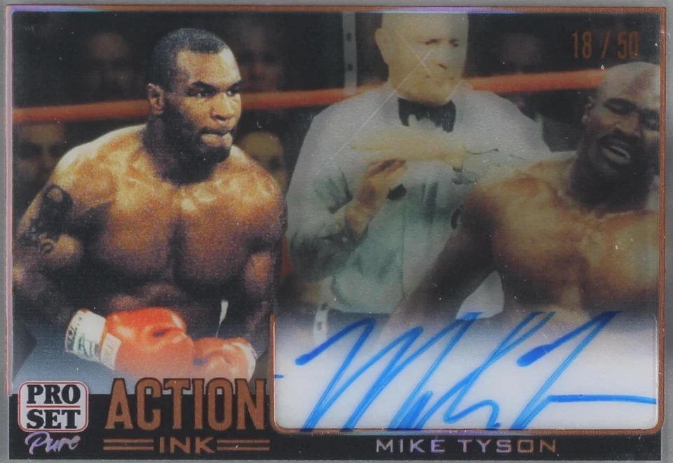 2023 Leaf Pro Set Pure - Mike Tyson #AI-MT1