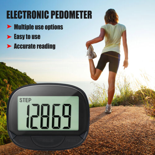 Digital Pedometer for Walking Step Counter with Clip Large Display Multifunction - Picture 6 of 10