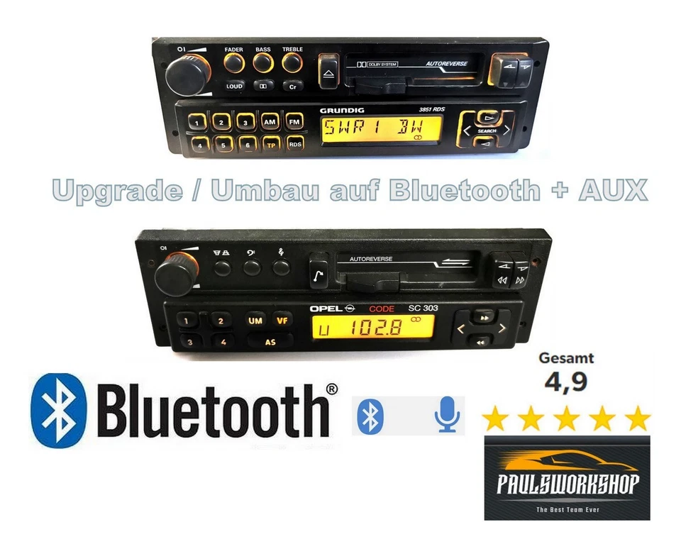 Alpine TDA Radio Upgrad Bluetooth 5 + FSE Modernisierung Umbau für - Bild 2 von 3