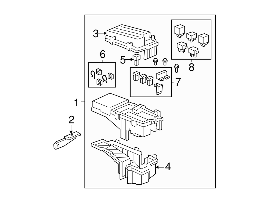 Genuine Honda Fusible Link 38231SFEJ01 eBay