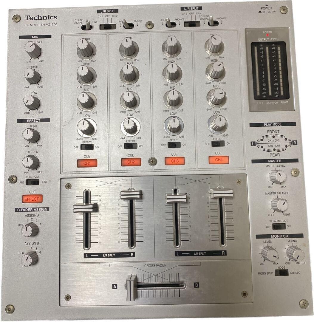 ご検討よろしくお願いしますテクニクス　4chミキサー