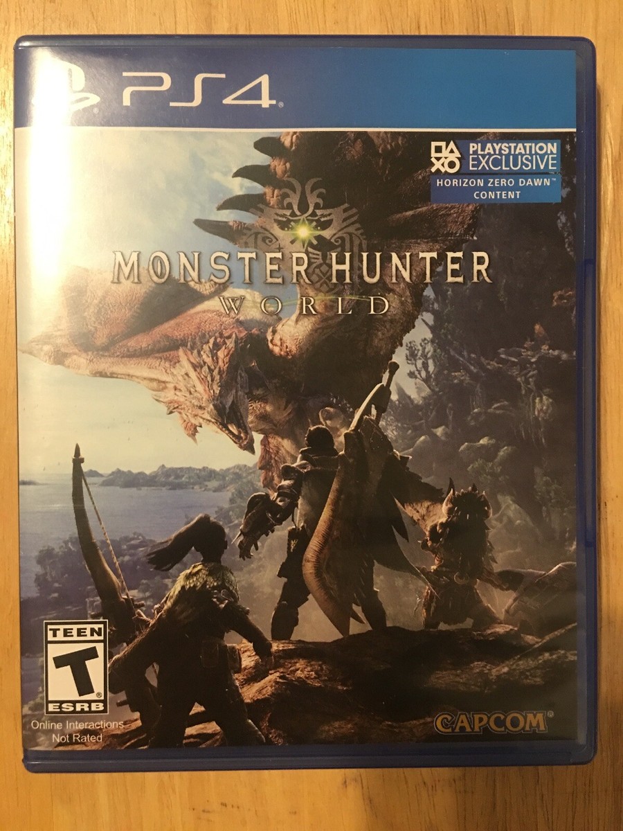 Monster Hunter: World (Sony PlayStation 4, 2018