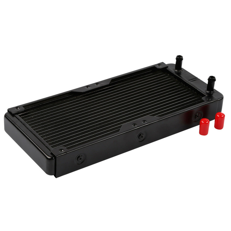 PC Liquid Water Cooling Kit 240mm Radiator Pump Reservoir CPU Block Tube US