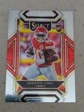 2021 Select Derrick Gore RC #284 Club Level CHIEFS