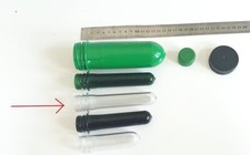 10 Pcs. Ideal for Geocaching Preform 13 cm Green Container Hide FTF