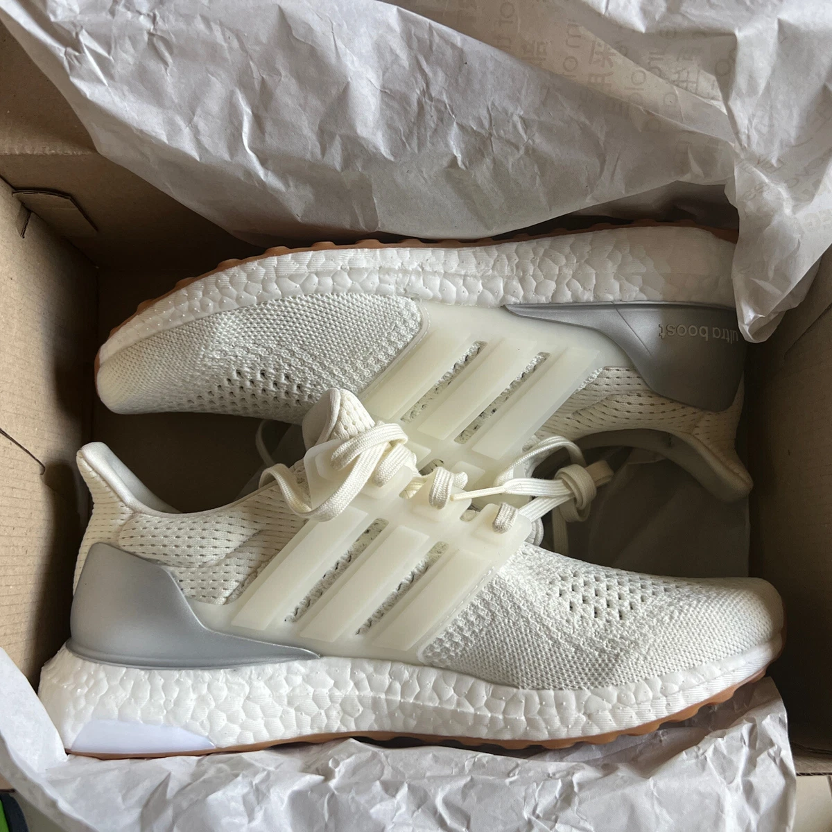 white ultra boost womens size 8