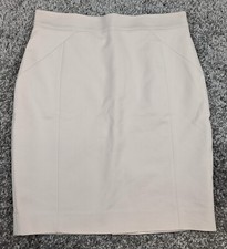 H&M Skirt Regular US Size 12 Euro 42 Beige  32682