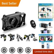 Sturdy Telescope Phone Holder Mount for Instant Wildlife  Astronomy Photography
