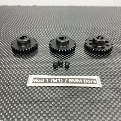 3-teiliges Mod 1 Ritzelset – 5 Mm Bohrung, Gehärteter Stahl, 29T/30T/31T, Für RC-Autos
