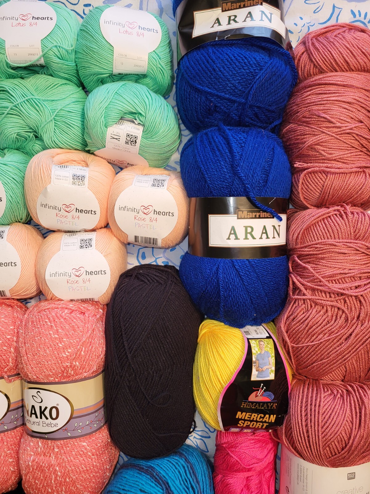 WOOL/YARN JOB LOT 7500g MIXED YARNS eBay