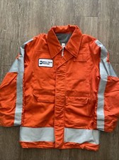 VTG MTA Metro North Railroad FIRE RESISTANT JACKET MADE IN USA MENS Size Large