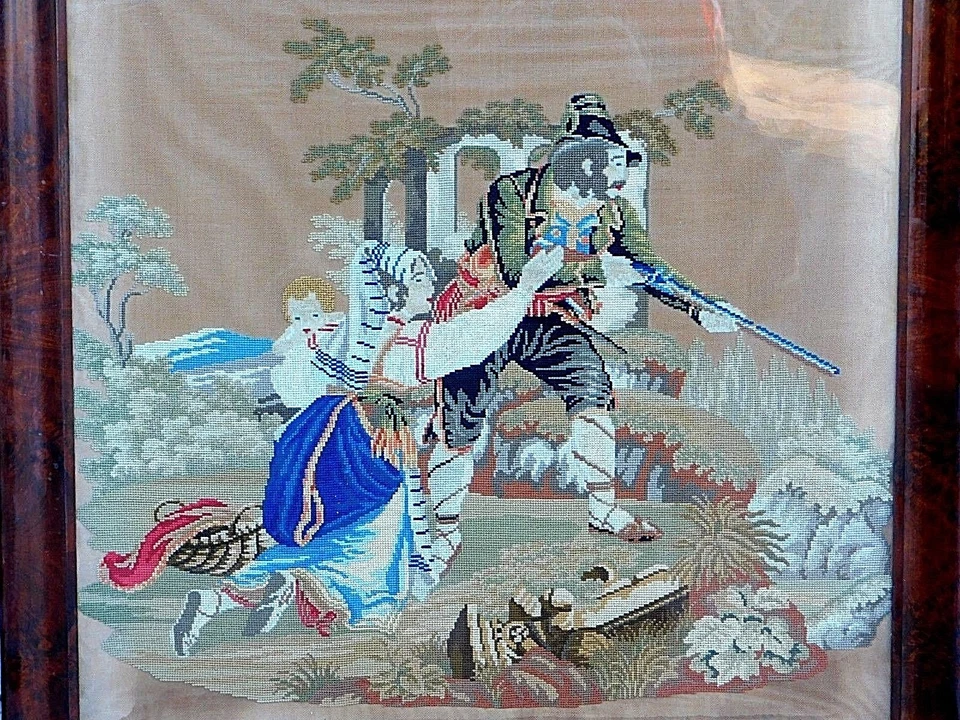 Antiguo Victoriano Madera Ornamentada Tallada Aguja Chimenea Pantalla Calidad Museo Foto 4 de 4