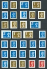 SELF ADHESIVE SECURITY NVI'S U2975 TO U3024......ALL UNMOUNTED MINT AS ISSUED!!
