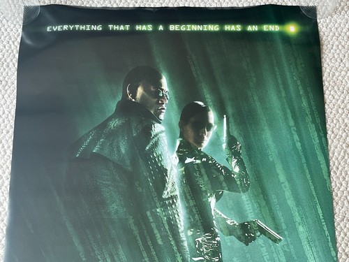 Matrix Revolutions 27" x 40" Original 2003 DOPPELSEITIGE Filmplakate 4er Set - Bild 7 von 20