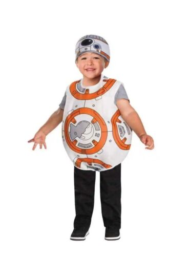 Disfraz Disney Star Wars BB-8 Niño Pequeño Talla 2T-3T 2-3 Años NUEVO - Imagen 1 de 4