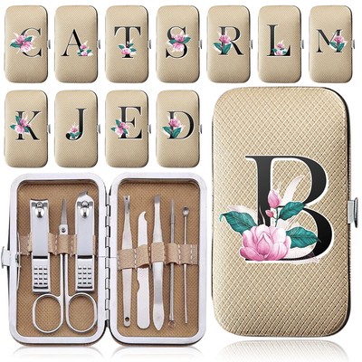 Buchstaben Nagelpflege Set Schneider Set Haarschneidemaschine Maniküre Pediküre Nagelhaut Werkzeug Geschenkset
