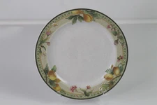 STUDIO NOVA SWEET HARVEST SALAD PLATE FRUIT GEOMETRIC BAND ON RIM Y2260